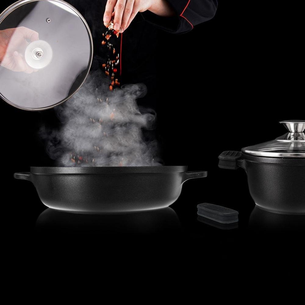 2x Silicone Pot Holders Protective Covers for Pots and Pans
