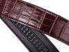 Men's Genuine Leather Belt High-end Quality Original Patent Leather Imported First Layer Cowhide Automatic Buckle Belt Body