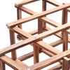 VOFUN-2X Деревянная полка для красного вина, держатель на 10 бутылок, монтажная планка, полка-дисплей, складная деревянная винная полка, алкоголь, напитки, бутылки