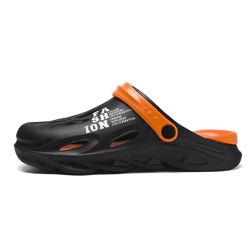 Модные мужские сандалии Дом Сад Большой размер пляжные мужские сандалии повседневные и удобные