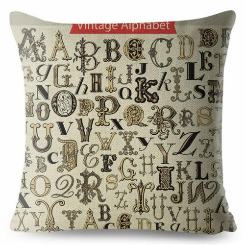 European Vintage Gothic Style Cushion Cover Flowers Print Throw Pillows Cases