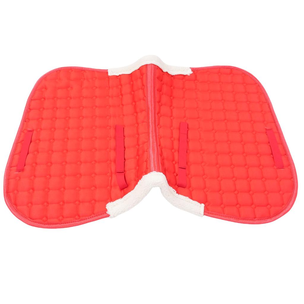 Потник для лошади Впитывающий пот Нескользящий Удобный Стильный 3D-крой Сиденье для верховой езды Потник Черный