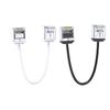 Экономичный Ethernet-кабель Cat6A RJ45, 10 Гбит/с, короткий разъем, для компьютерных аксессуаров, широкополосного маршрутизатора