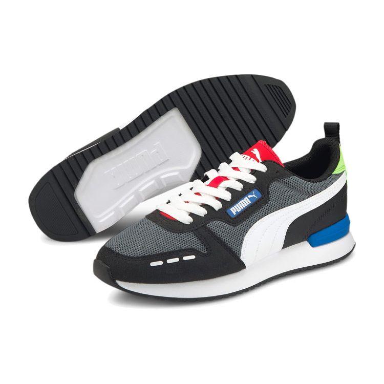 Puma Кроссовки R78 Castlerock Unisex Серый Белый Черный 373117-40