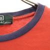 Поло Ralph Lauren 80-х Винтажное Зеленая бирка Мальчики Короткий рукав Футболка с контрастными манжетами и воротником Детская Б/у