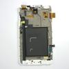 Оригинальный сенсорный экран LCD на рамке Samsung Galaxy Note N7000 белый