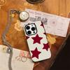 Крем-красный чехол для телефона с сердцем для IPhone 16 15 14 13 12 11 X XS XR XSMAX 7 8 Pro Max Plus Двухслойный задний чехол