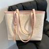 Оптовая сумка-тоут большой вместимости для поездок на работу женская 2025 новая в иностранном стиле универсальная сумка через плечо осень популярная портативная сумка-тоут