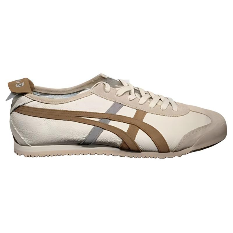 ONITSUKA TIGER MEXICO 66 Амортизация Низкий верх Повседневная обувь Унисекс Бежево-коричневые кроссовки 1183c076-253