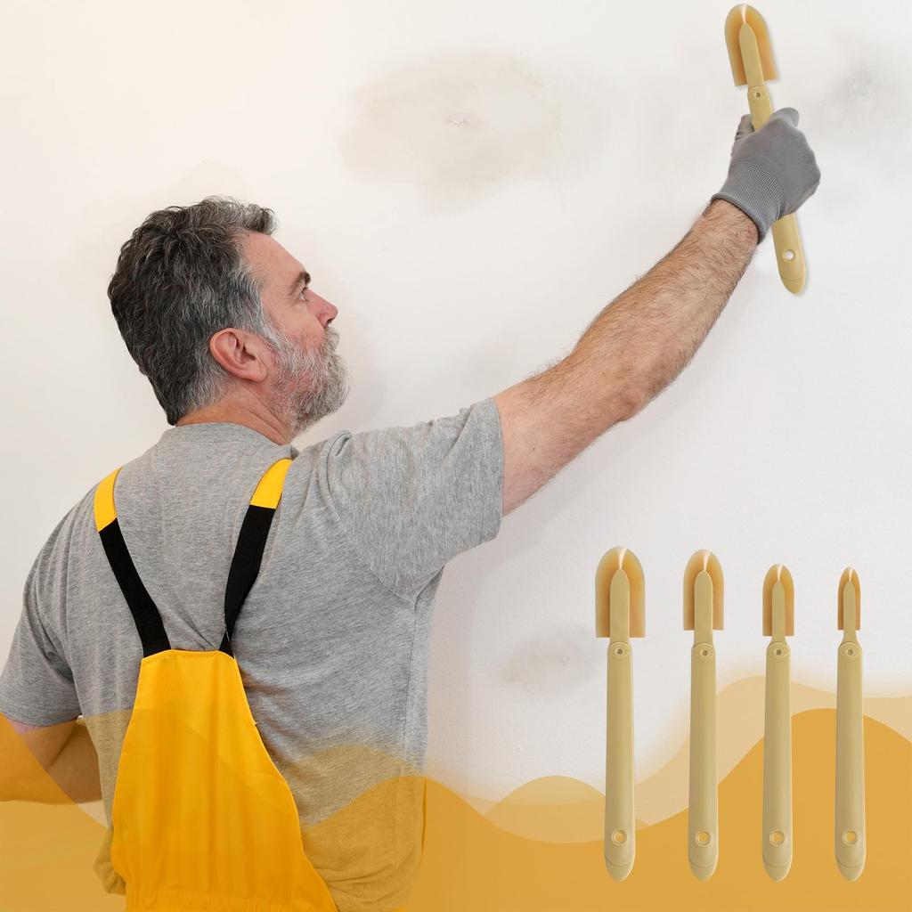 8pcs Sealant Finishing Tools Rubber Caulk Caulking Silicone Sealant Finishing Tool Extended Length Rubber Spatula Caulking Tool