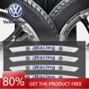 Для VOLKSWAGEN VW 4 шт. Наклейки на ступицу колеса автомобиля из алюминиевого сплава Для Volkswagen GTI R-Line R Polo T5 Golf Passat Scirocco Jetta Bee