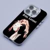 Avril Lavigne White Translucent Mobile Phone Case for iPhone 17 16 15 14 13 12 11 X XR XS Air Pro Max Plus Colorful Cover