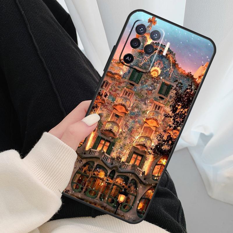 Casa Batllo Барселона Испания Чехол Для Oppo A40 A60 A80 A5 Pro A15 A16 A17 A57 A77 A94 A74 A54 A76 A96 A18 A38 A58 A78 A98