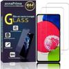 Screen Protector - VCOMP - Samsung Galaxy A52S 5G - Tempered Glass - Pack of 2 - Scratch-resistant