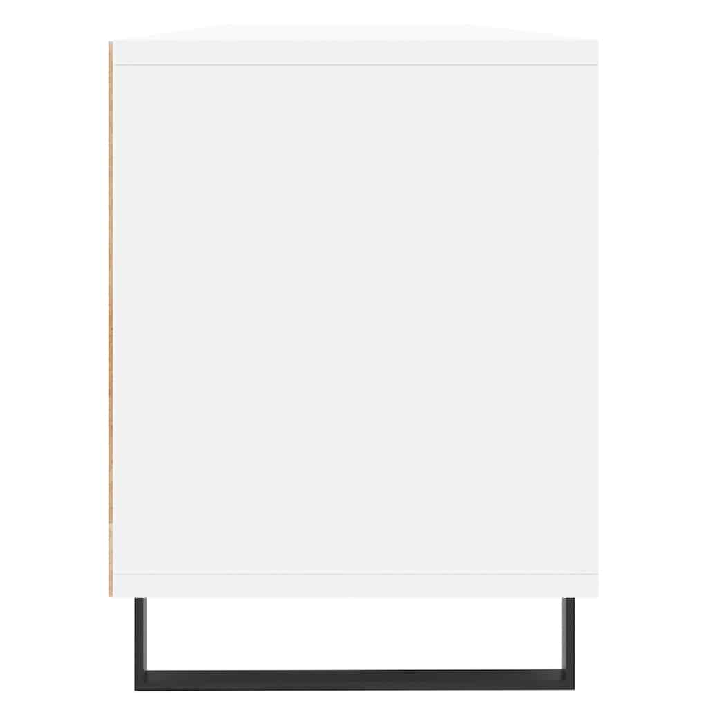 TV Cabinet White 150 x 30 x 44.5 cm Engineered Wood