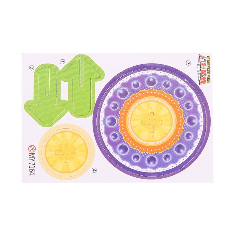 DIY 3D головоломка Гироскоп для детей - красочный подарок для школы своими руками