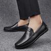 Модный бренд Уличная обувь для вождения Натуральная кожа Мужская повседневная деловая обувь Классические лоферы из мягкой кожи Противоскользящая обувь для ходьбы