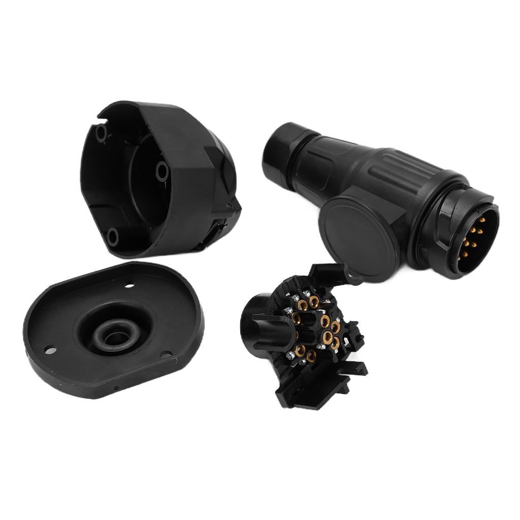 Адаптер прицепа 12 В 13-контактный Универсальный штекер прицепа для аксессуаров для прицепов