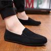 Men's Shoes Men's Canvas Shoes One Foot Stirrup Men's Casual Shoes Breathable Old Beijing Cloth Shoes