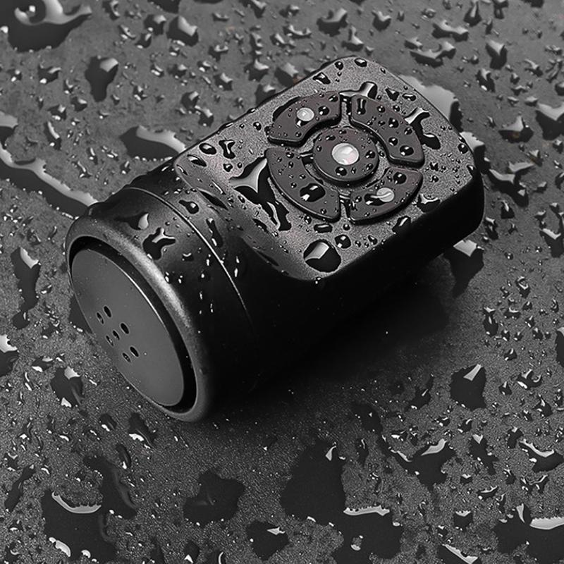 Велосипедный электрический звуковой сигнал, черный ABS, USB-аккумулятор, велосипедный звонок, динамик