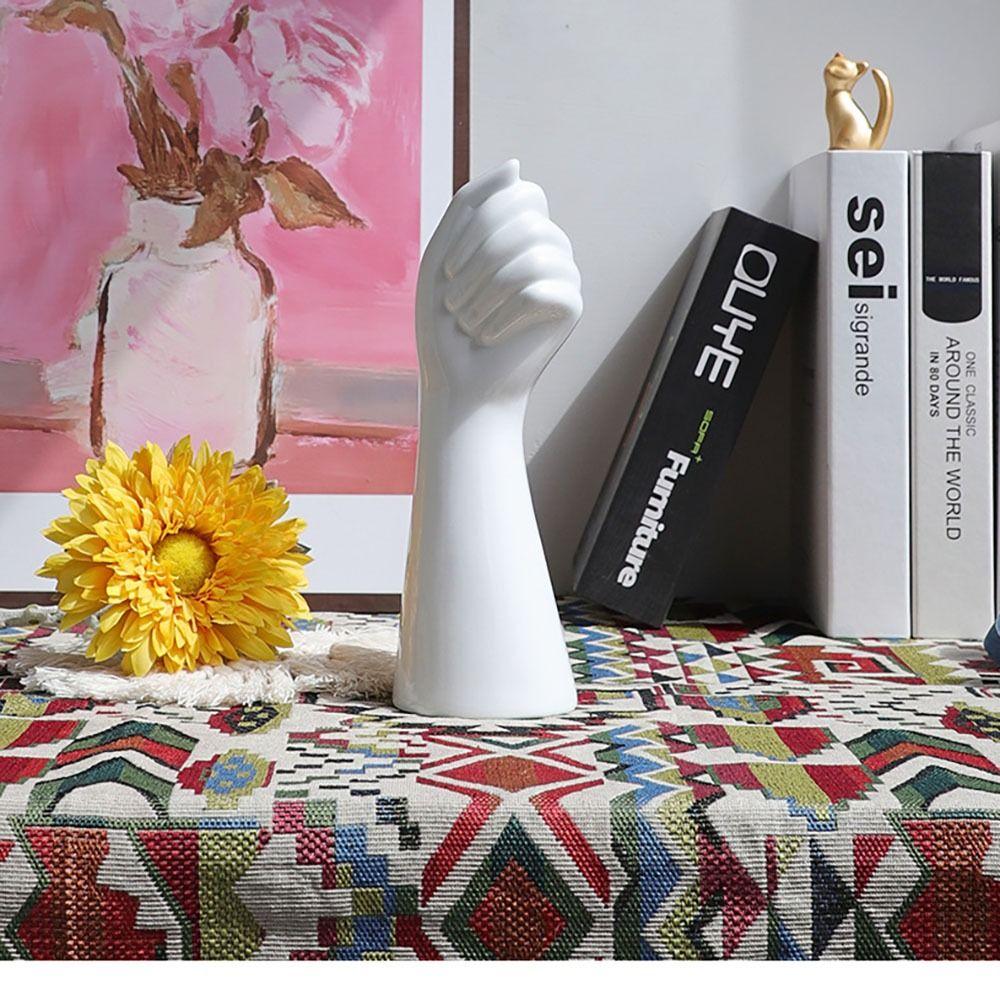 9-дюймовая ваза для цветов в виде человеческого тела, керамический чехол, эстетическая декоративная ваза, вставка для тела, украшение для дома