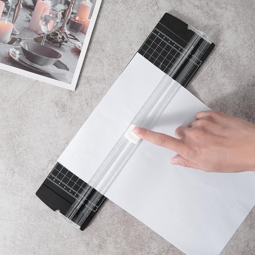 1 шт. защитный нож для бумаги формата А4 и боковая линейка для скрапбукинга, инструмент для бумаги ручной работы, купонов, этикеток