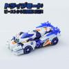 BEASTBOX 52TOYS BEASTDRIVE BD-01 WHEEL RAPTOR Трансформирующаяся игрушка, Преобразуется из Механического Раптора в Спортивный автомобиль, Предварительно окрашена, Высокоподвижная экшен-фигурка