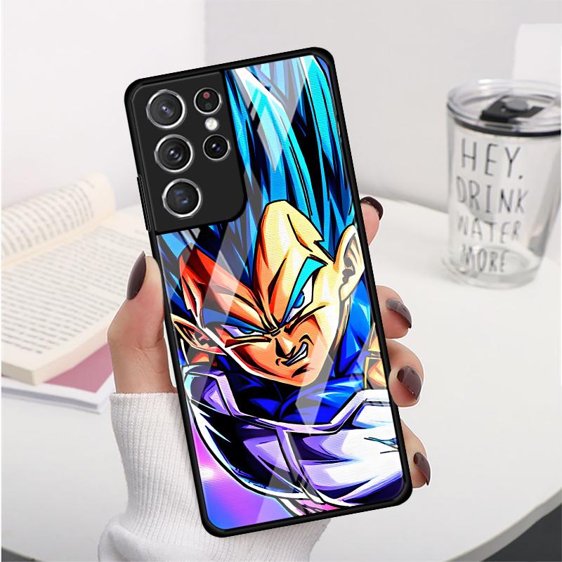 D-ragonS B-allS Vegeta Phone Cover Case for Samsung Galaxy S25 S21 Note 10 20 8 9 S20 FE S10 S8 S9 S22 S23 Plus S24 Ultra