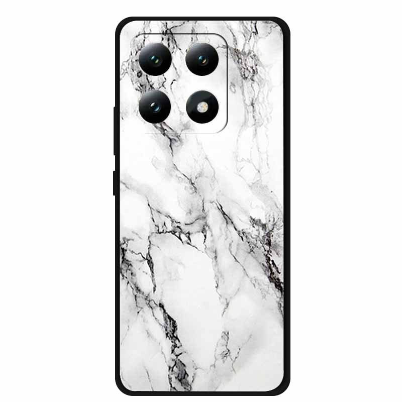 Для Xiaomi 15T 5G Чехол Цветы Мягкий Силикон ТПУ Задняя Крышка Для Xiaomi 15T Pro 5G Capa Boho Цветная Защита от Царапин