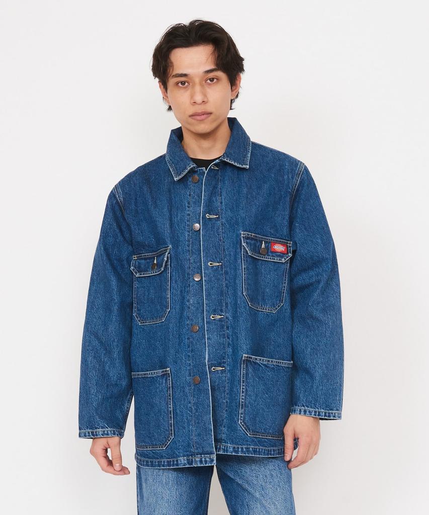 Dickies Рабочая куртка Kaihara Denim Средне-синяя