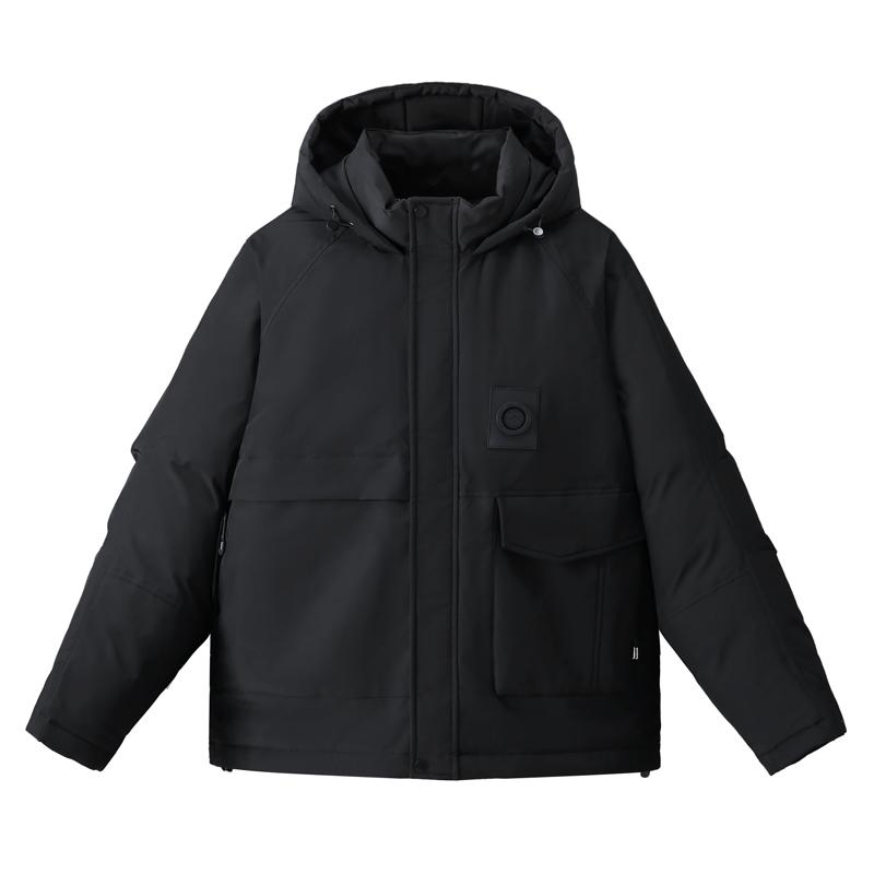 Модное зимнее мужское пальто больших размеров 5XL-12XL с капюшоном, водонепроницаемое, повседневное, свободного кроя, толстое, теплое, оверсайз, верхняя одежда, мужские куртки