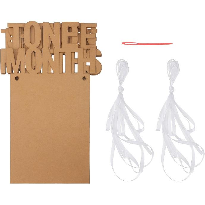 Баннер с детскими фотографиями Bememo на 1-й день рождения для новорожденного, фотореквізит на 12 месяцев, гирлянда-вымпел для ежемесячных этапов, украшение для вечеринки в честь первого дня рождения