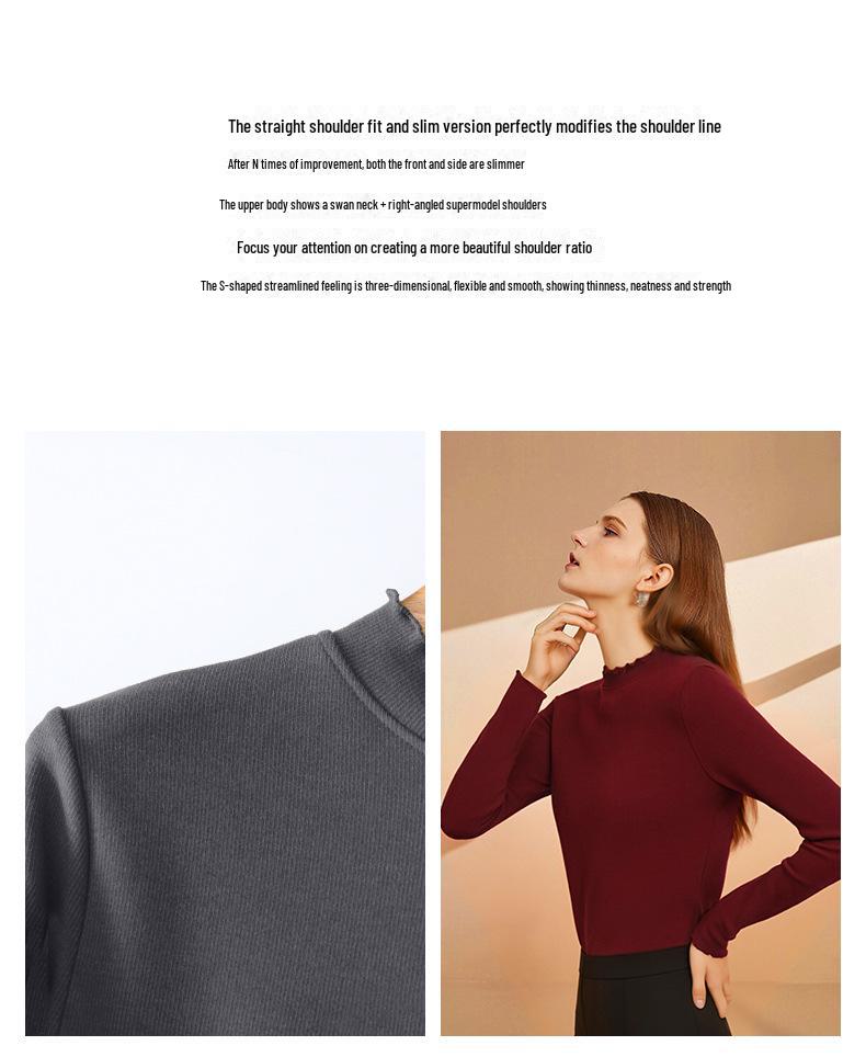 Женская красная бархатная рубашка Ankola с принтом зодиака: Высококачественная теплая одежда на осень/зиму