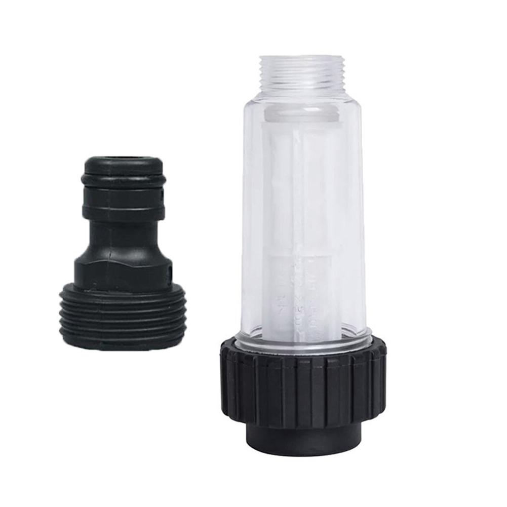 Фильтр для воды для мойки высокого давления G 3/4'' Фильтры для воды с 2 фильтрующими сердечниками для Lavor для Nilfisk Karcher K2 K3 K4 K5 K6 K7