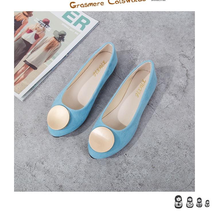 Женские однотонные удобные повседневные туфли без шнуровки большого размера на плоской мелкой подошве для девочек