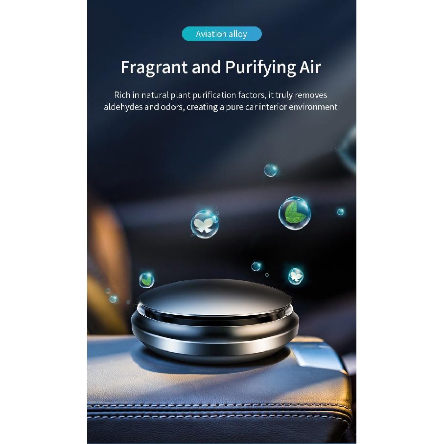Creative Car Air Freshener Aluminum Alloy UFO Styling Perfume Car Accessories Interior Air Fresh Fragrance Auto Air