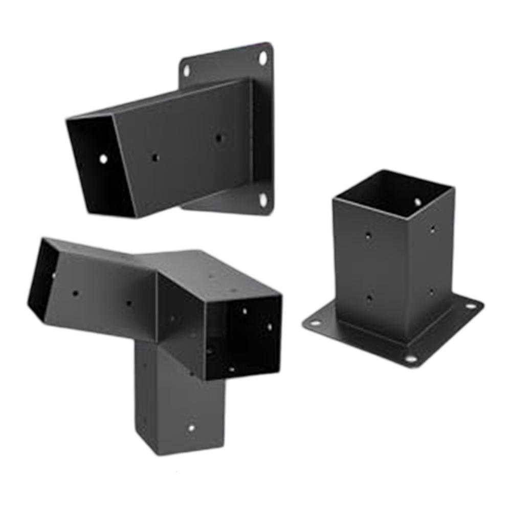 Wall Mounted Pergola Brackets For Slanted Roofs Hardware For 4x4 Posts