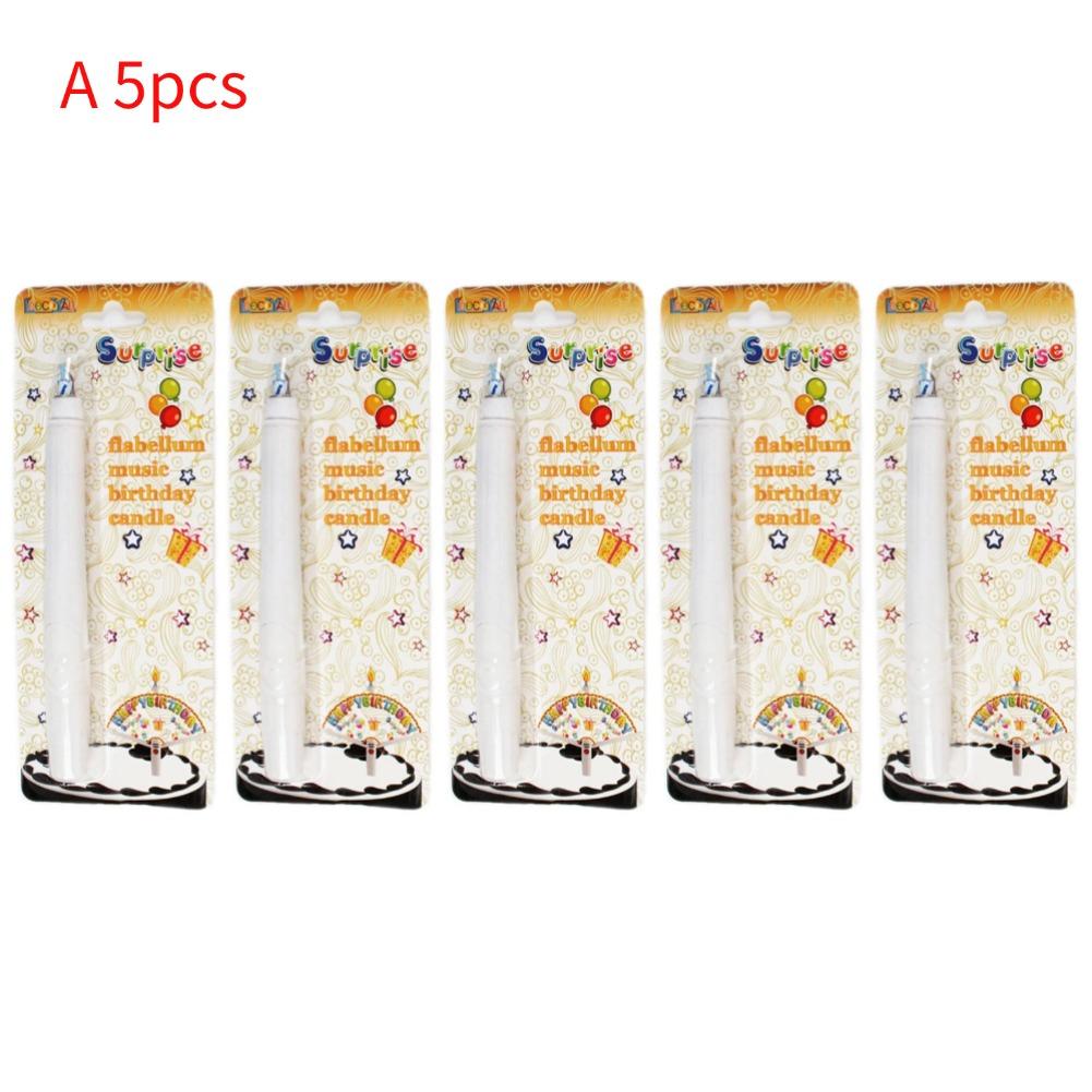 Creative Surprise Fan Birthday Candle Birthday Party Candle Decoration Funny Cake Cupcake Topper Party Decoration Supplies DIY