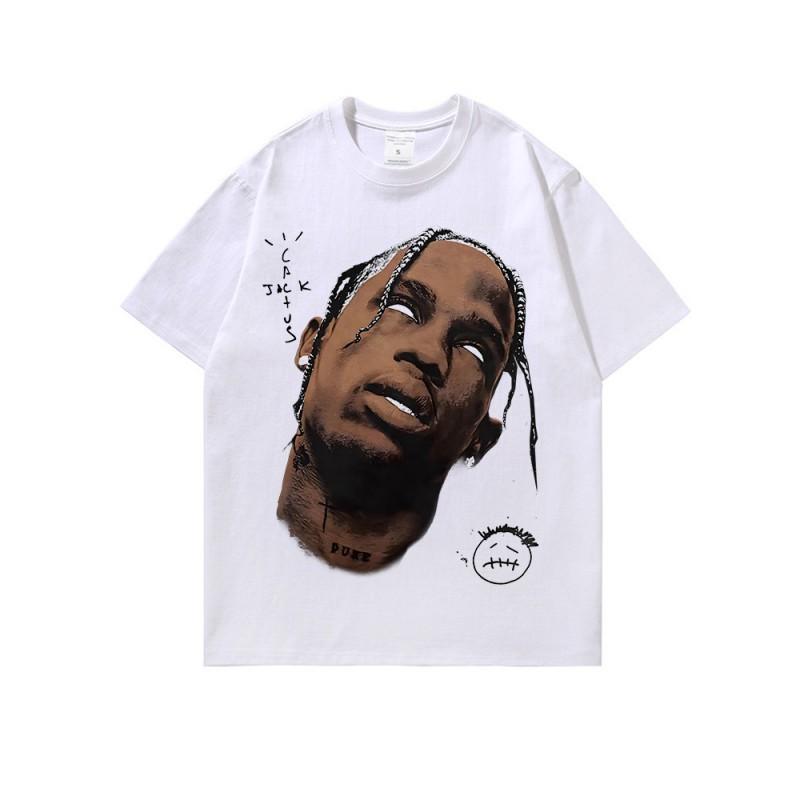 Mens Oversized Retro Hip Hop Long Sleeve T-Shirt Cotton Loose Fit Streetwear Tee