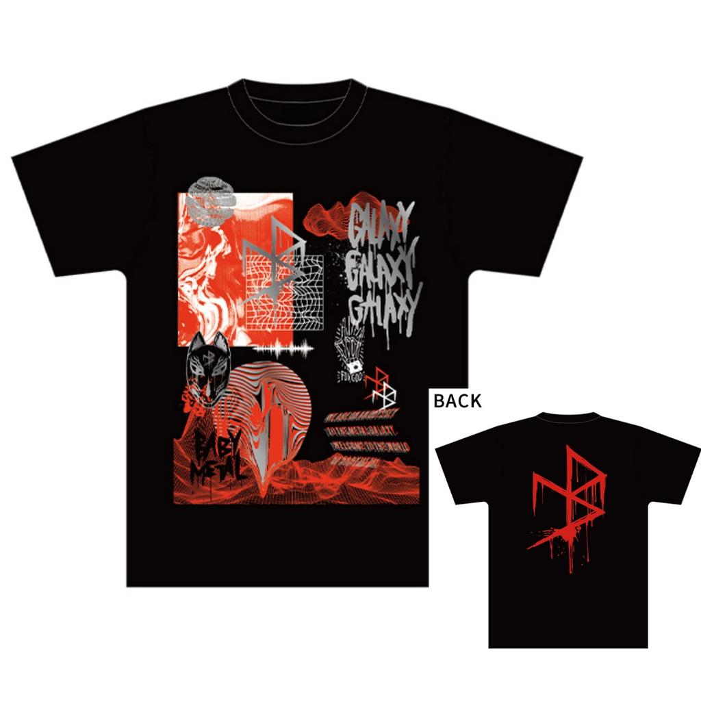 METAL SPIRITS BABYMETAL Футболка с принтом Хлопок Графическая футболка Унисекс Унисекс Летняя Уличная одежда