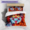 Celta Vigo FC Printed 3PCS Bedding Set Breathable Duvet Cover with Pillowcases Decorative Bed Linen for Bedroom Home