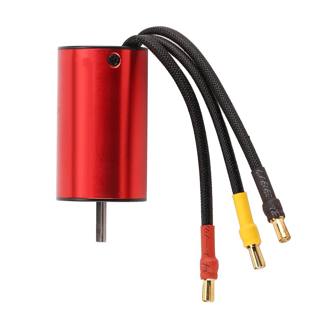 RC Brushless Motor Aluminium Alloy Red 2845 5900KV Waterproof Motor for Traxxas for HSP 1/12 Remote
