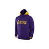 Nike Мужская толстовка на молнии с принтом логотипа НБА и длинными рукавами, фиолетовая DR2084-504