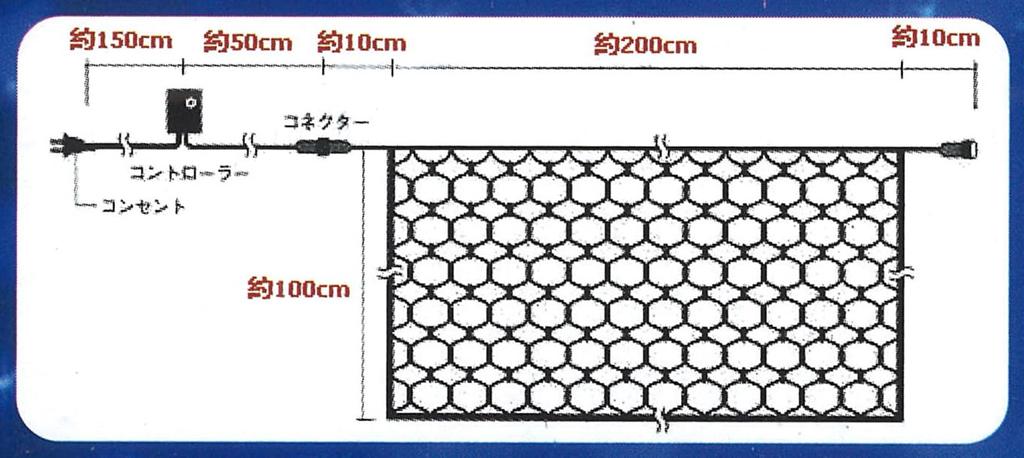 Уличная светодиодная подсветка, сетчатый светильник, белый цвет [Коммерческое использование] (белый)