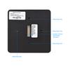 Access Control Time Attendance NaMachine Fingerprint/Password/ID Card Recognition Time Clock with 2.4 Inch Display Screen Employee Checking-in Recorde