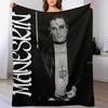 Плед Дамиано Давида Maneskin Переезд Экстра-большой Плед Покрывала для кровати Теплые одеяла