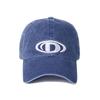 DISCHORDSOUND WASHED ICONIC LOGO CAP [NAVY]