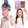 HOTTrending Nee Doh Jellyfish & Cube Squish Toy, Soft Jelly Squeeze Stress Relief Fidget Toy, Sensory NeeDoh for Kids & Adults
