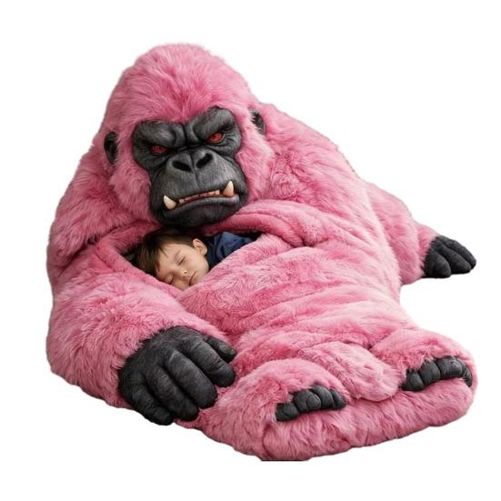 Плюшевый спальный мешок-конверт для взрослых Кот Лягушка Акула Змея Кролик Мешок для сна Домашний Путешествия Холодная погода Мужчины Женщины Плюшевый животный коврик для сна