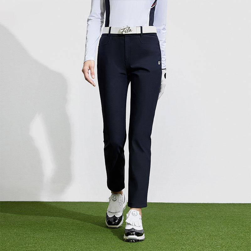 Новые повседневные брюки серии FILA Golf для женщин, цвет «Легендарный синий» A11W415601FNV